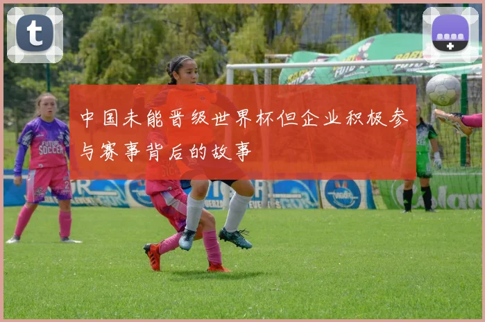 中国未能晋级世界杯但企业积极参与赛事背后的故事
